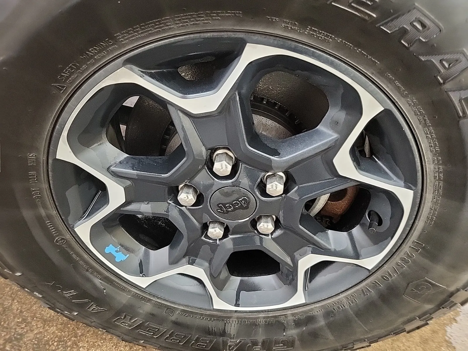 Left Rear Wheel/Tire Photo