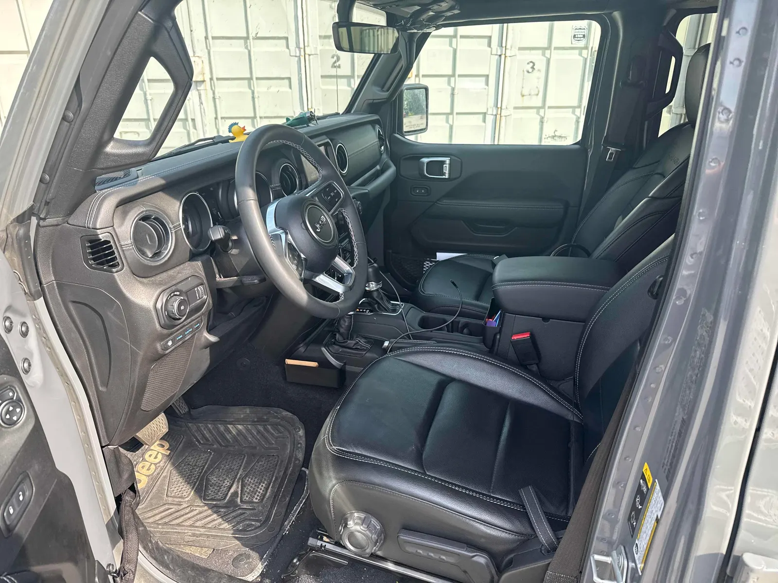 Interior driver side