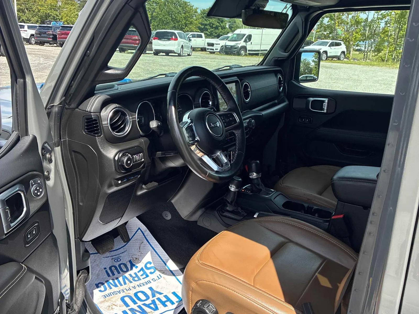 Interior driver side