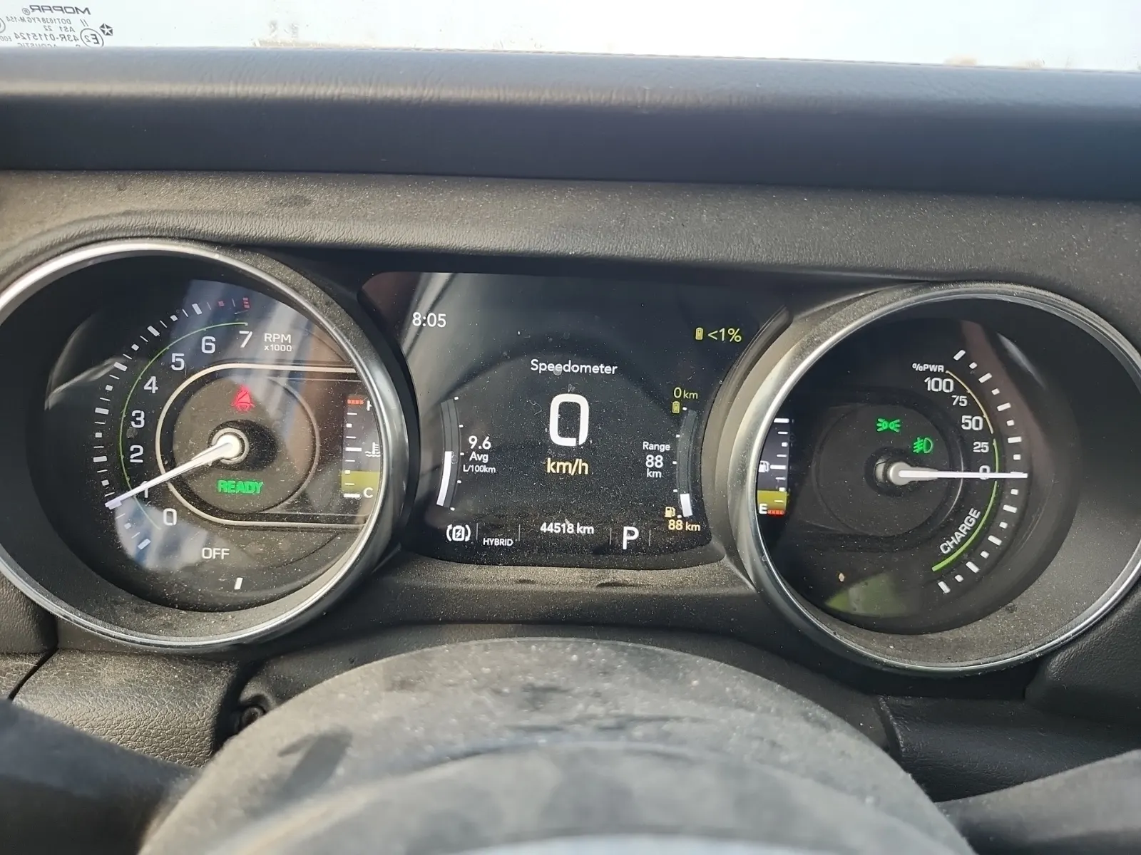Odometer Photo