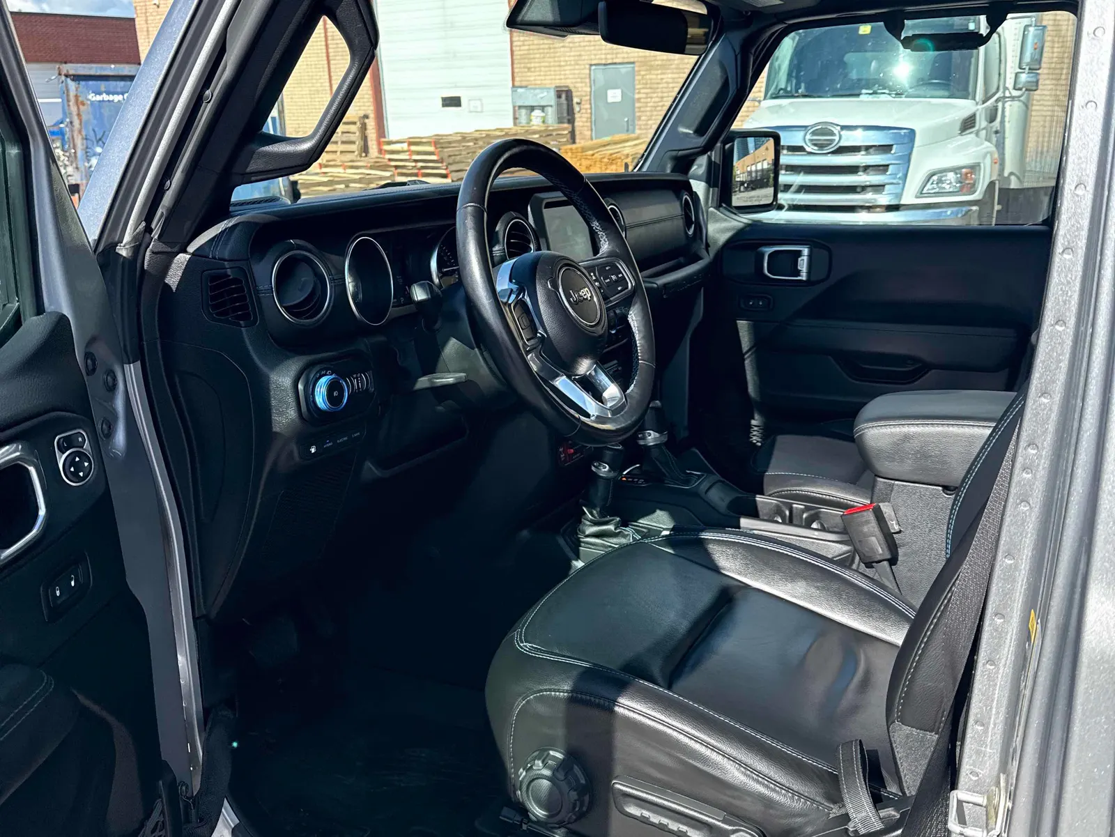 Interior driver side