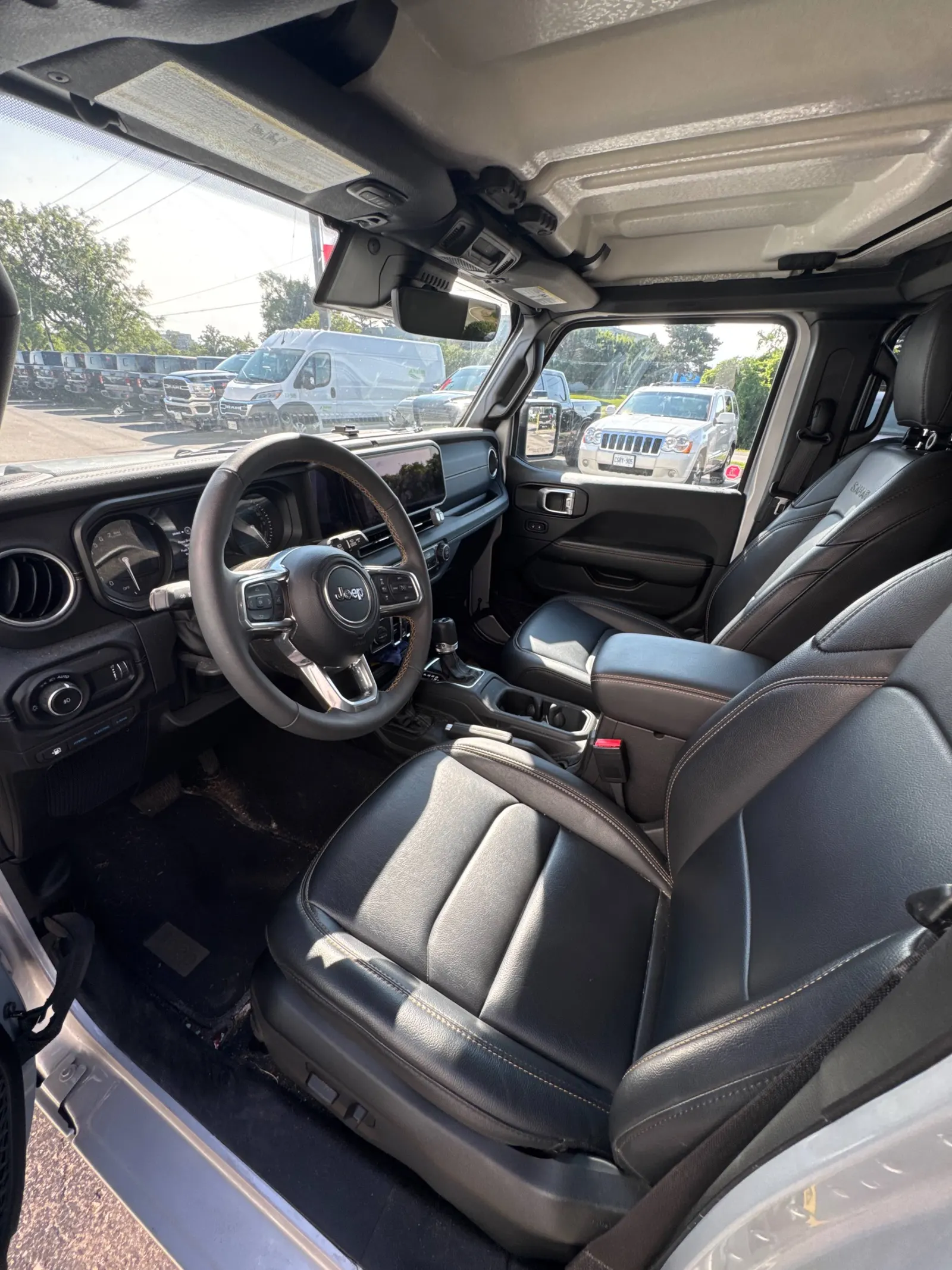 Interior driver side