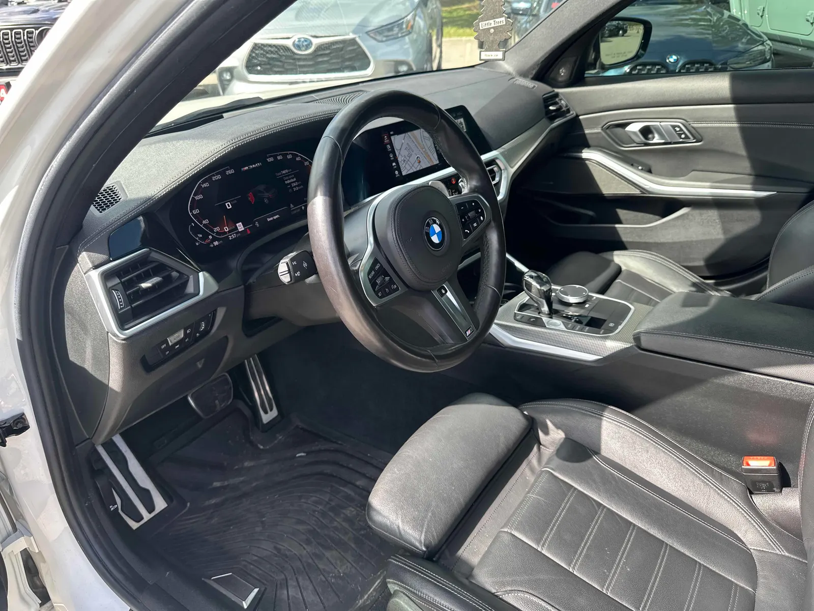 Interior driver side