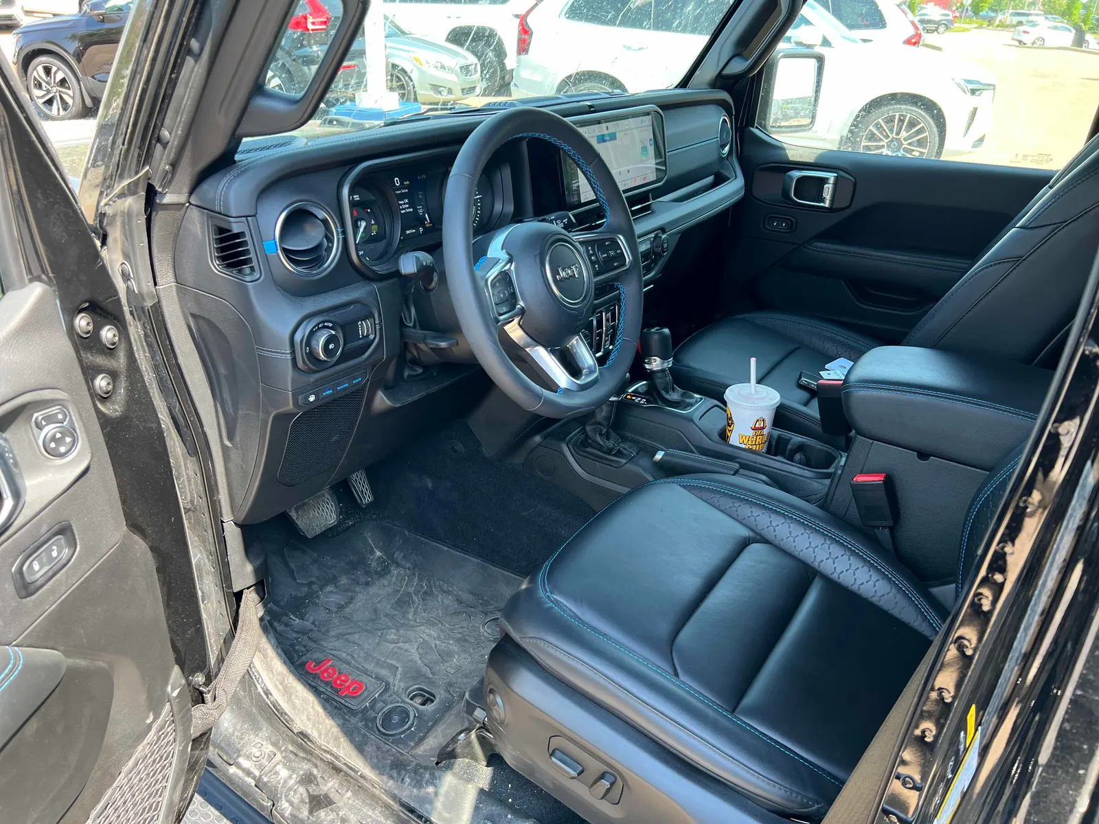 Interior driver side
