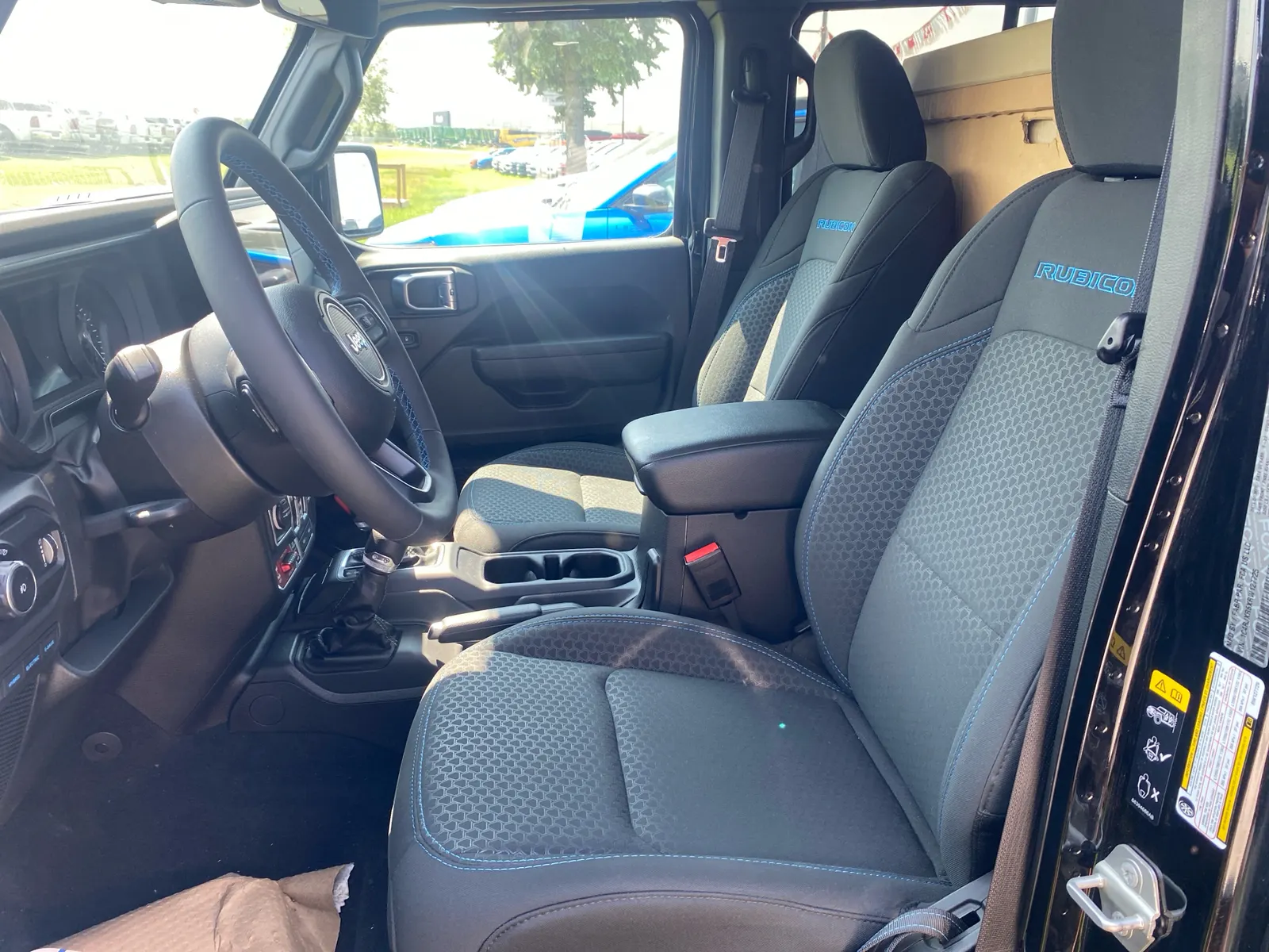 Interior driver side