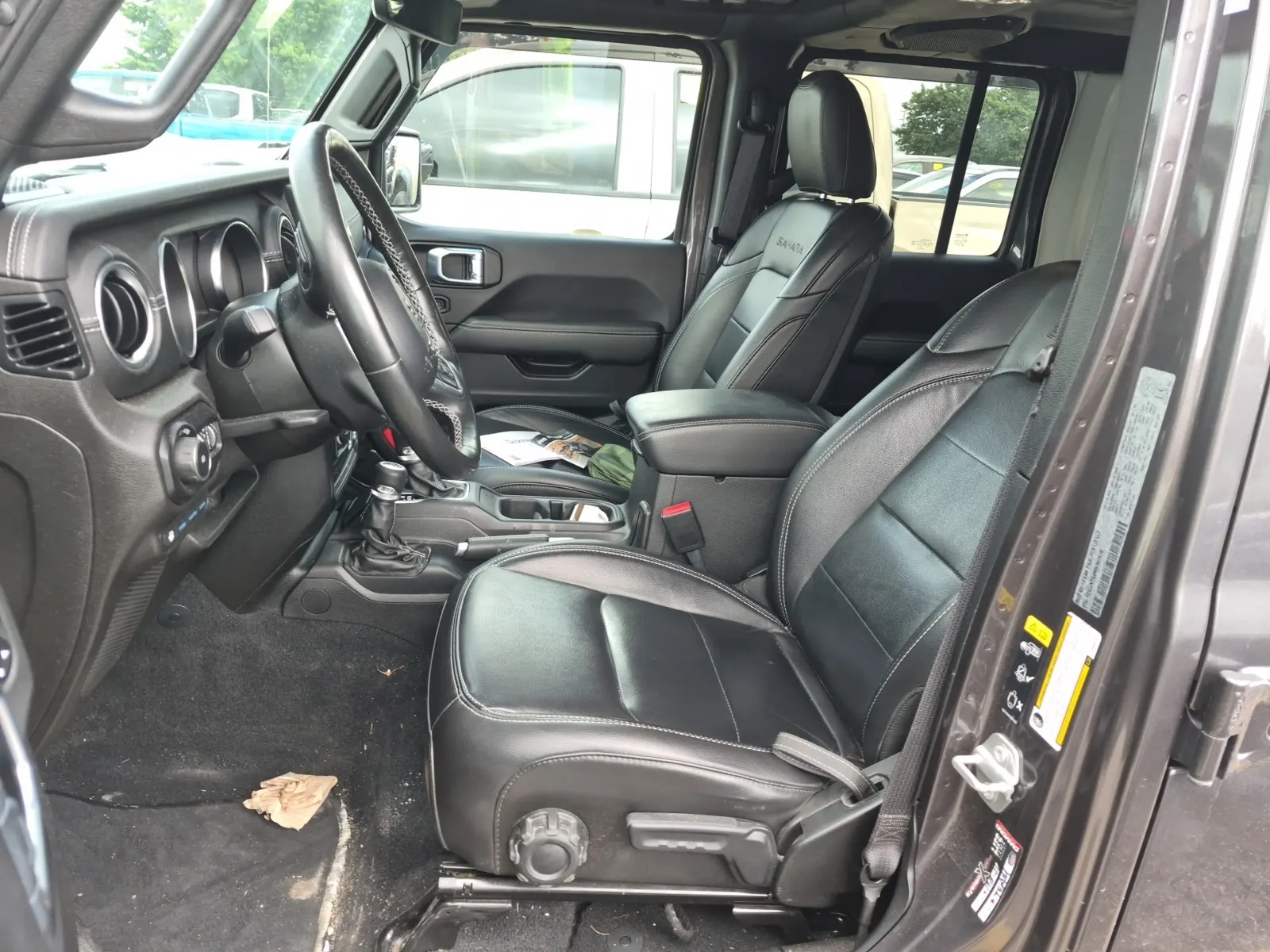 Interior driver side