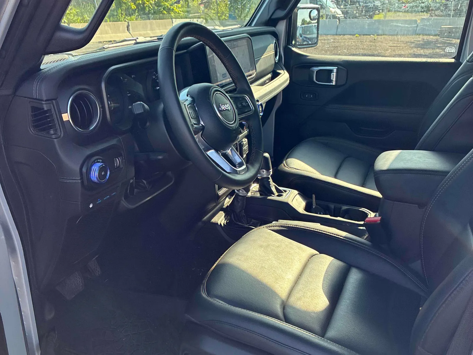 Interior driver side