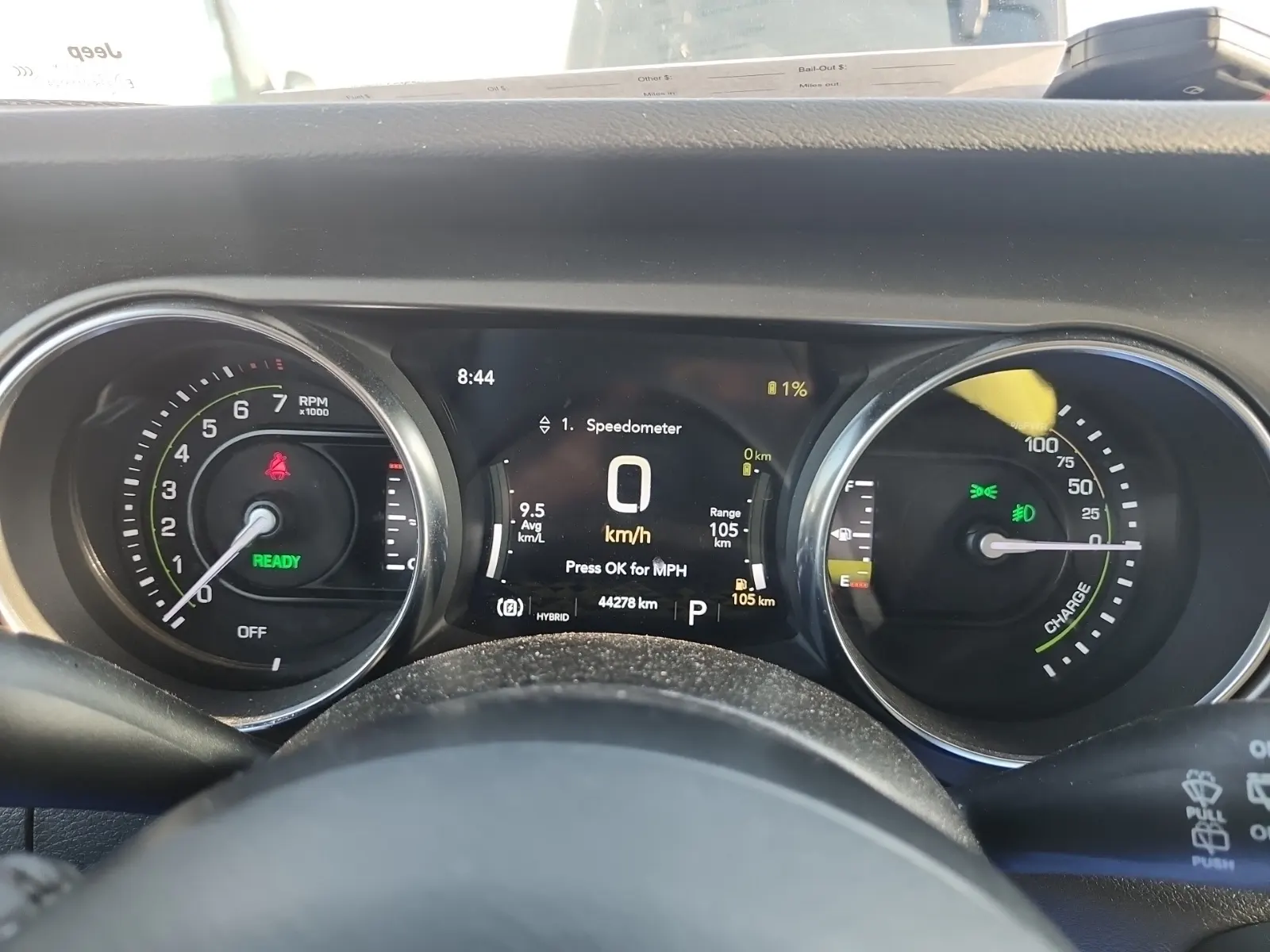 Odometer Photo