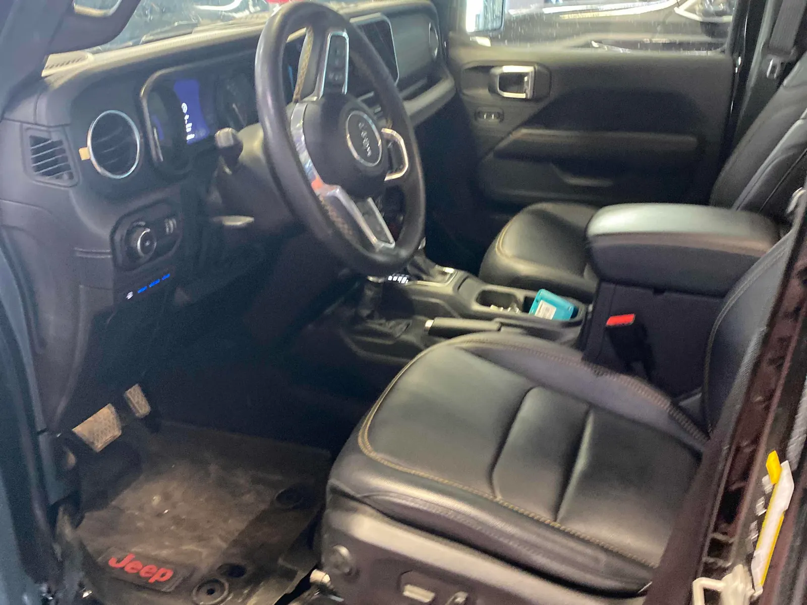Interior driver side