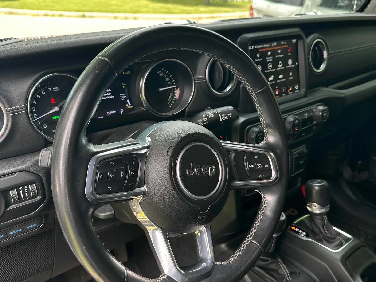 Interior driver side