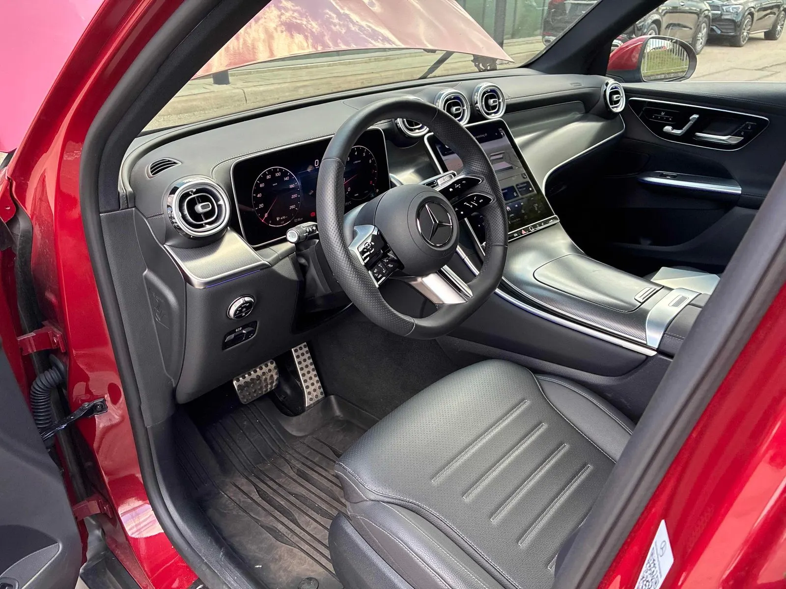 Interior driver side