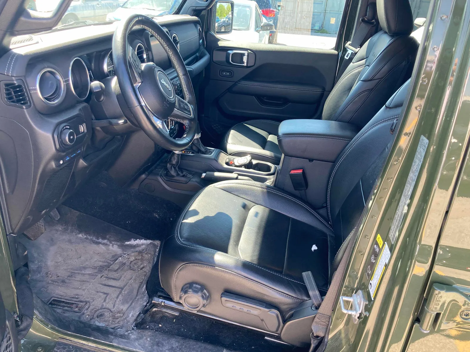 Interior driver side