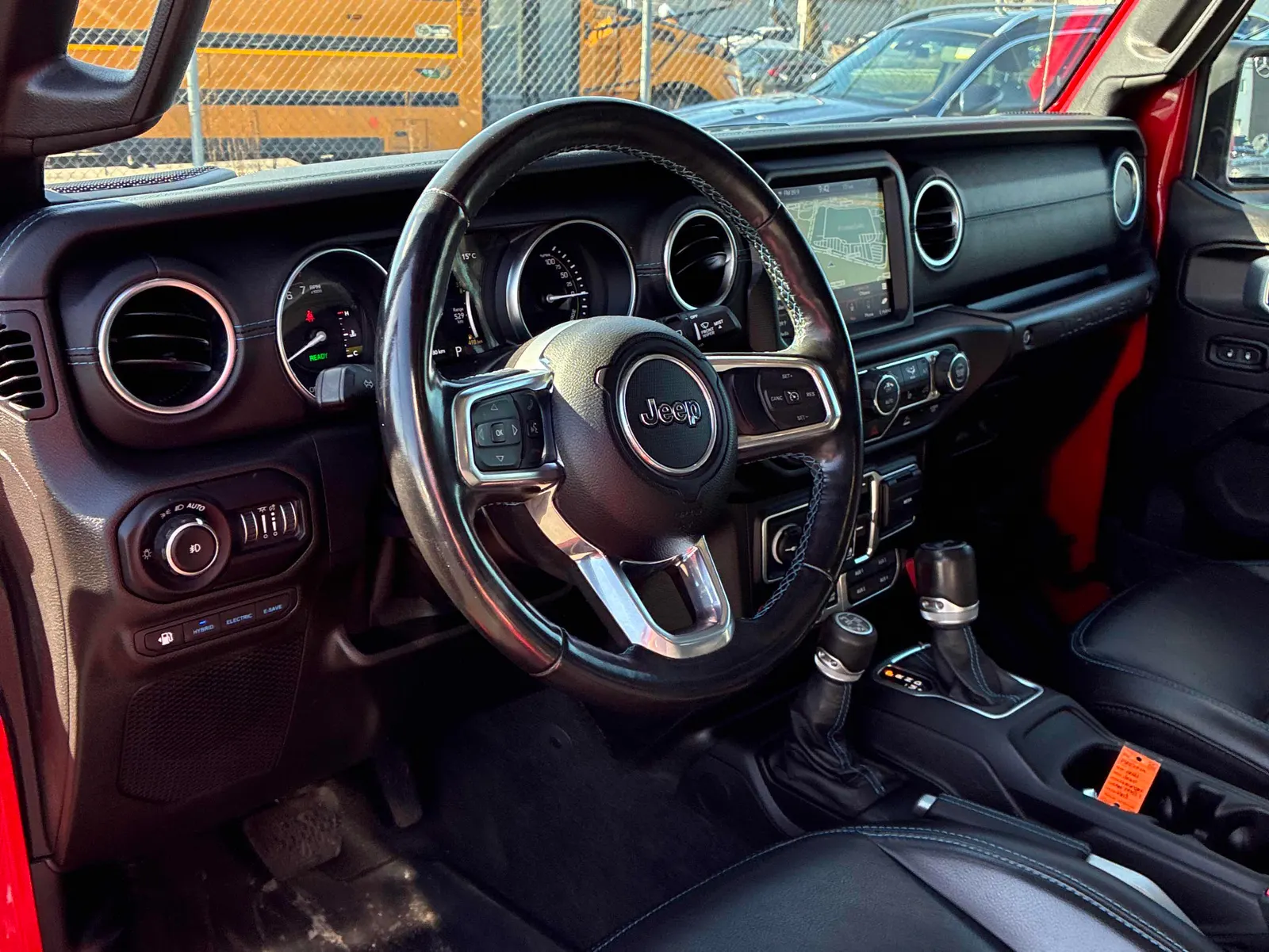 Interior driver side