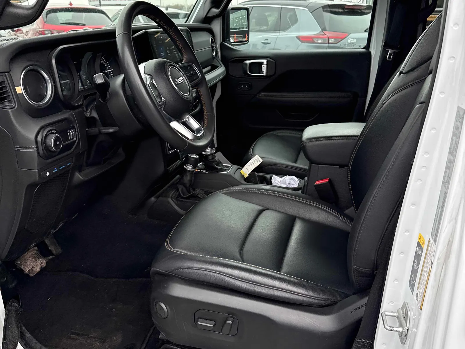 Interior driver side