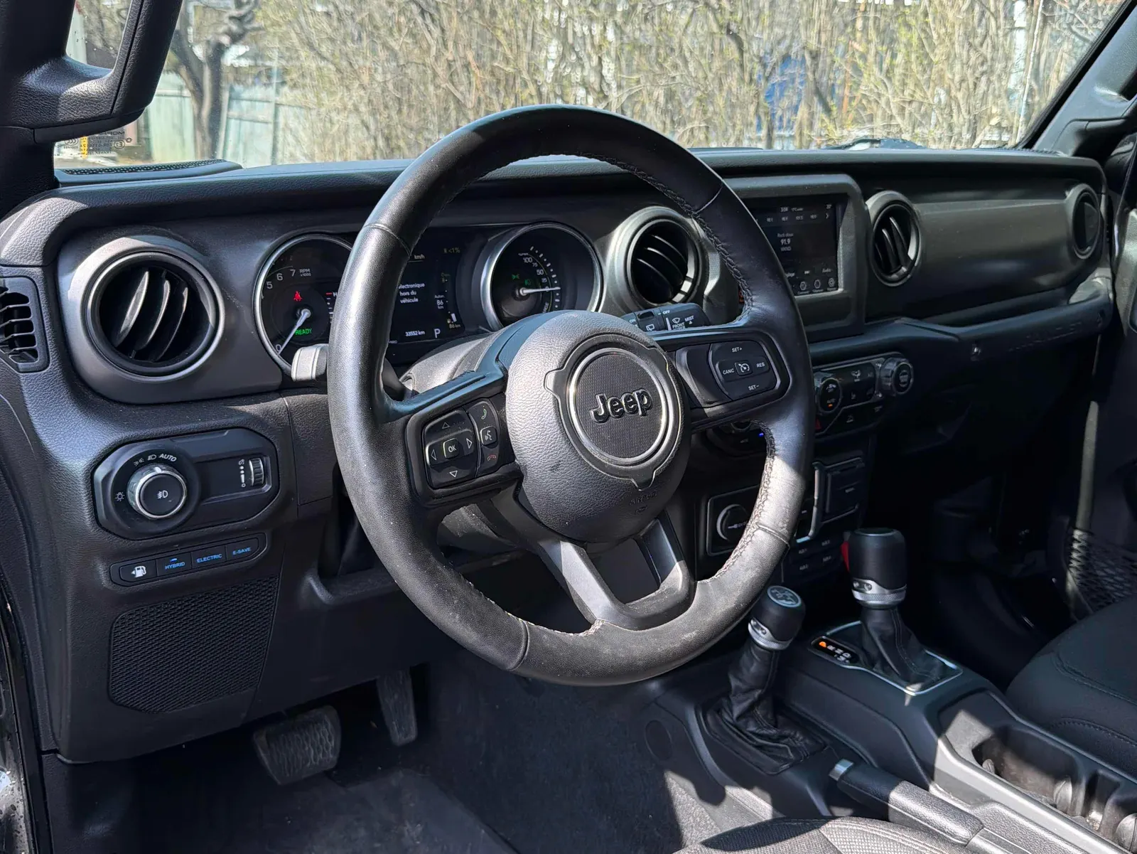 Interior driver side