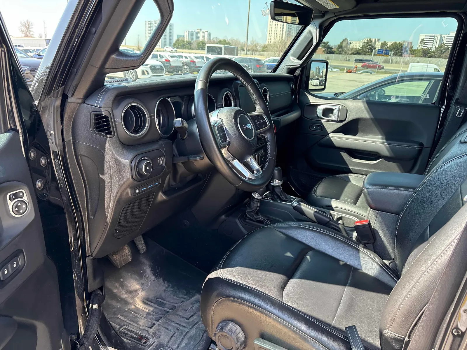 Interior driver side