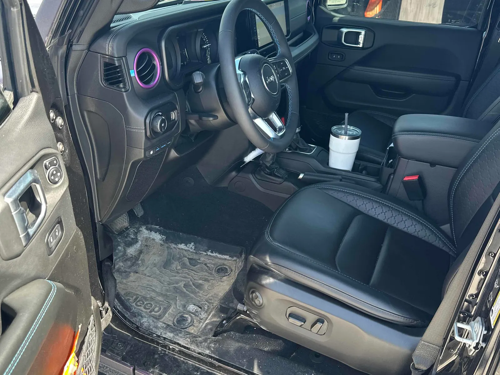 Interior driver side
