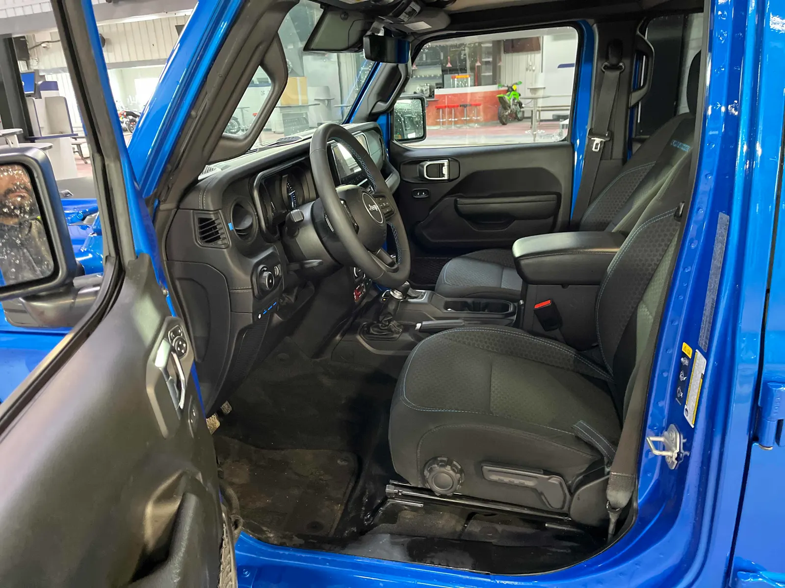 Interior driver side