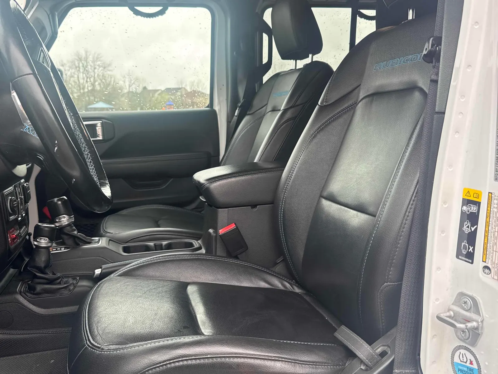 Interior driver side
