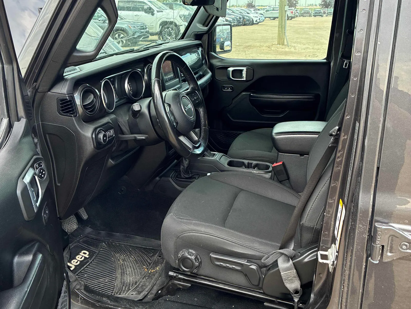 Interior driver side