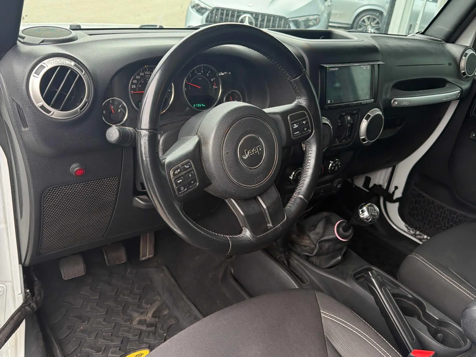 Interior driver side