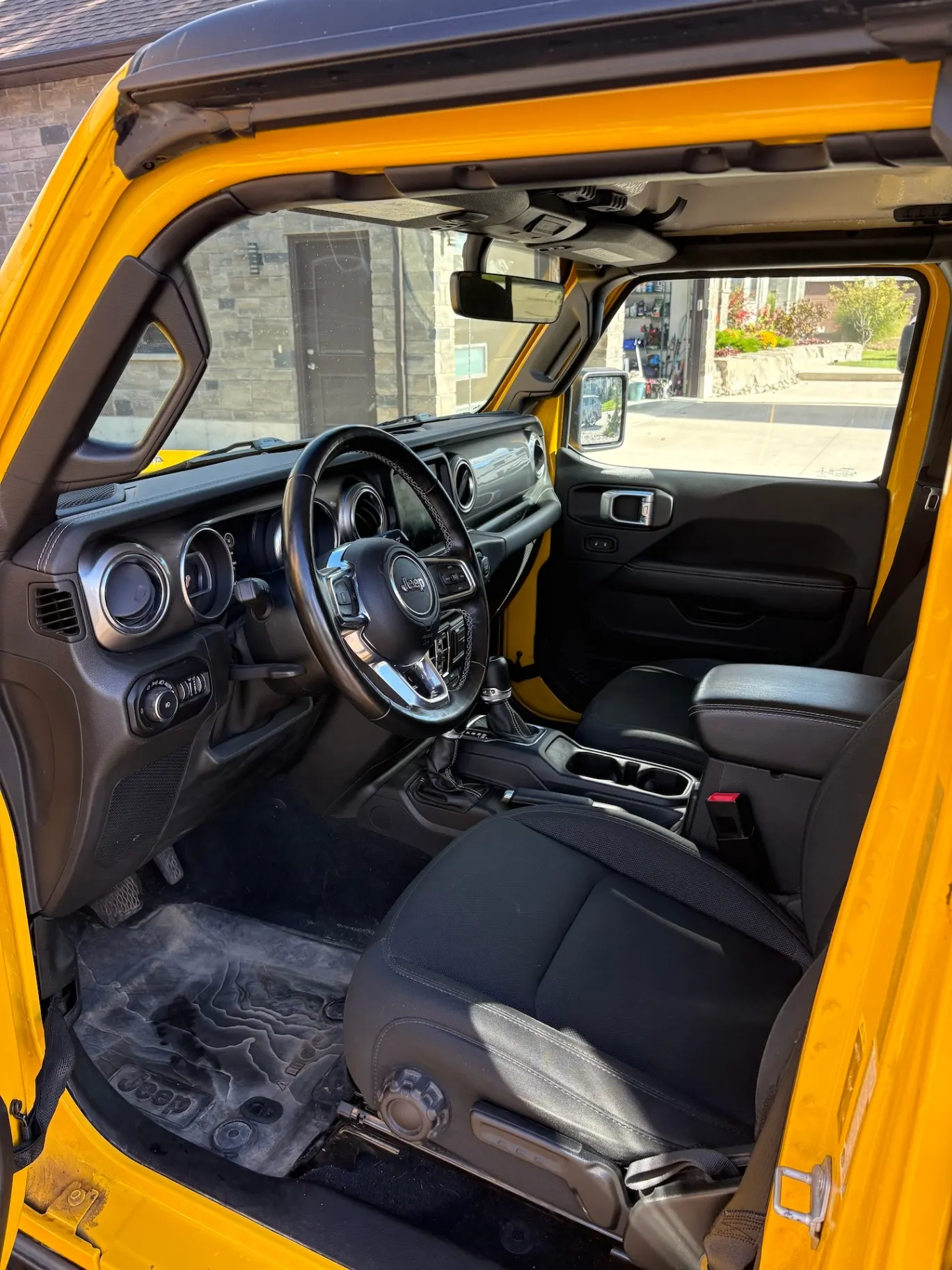 Interior driver side