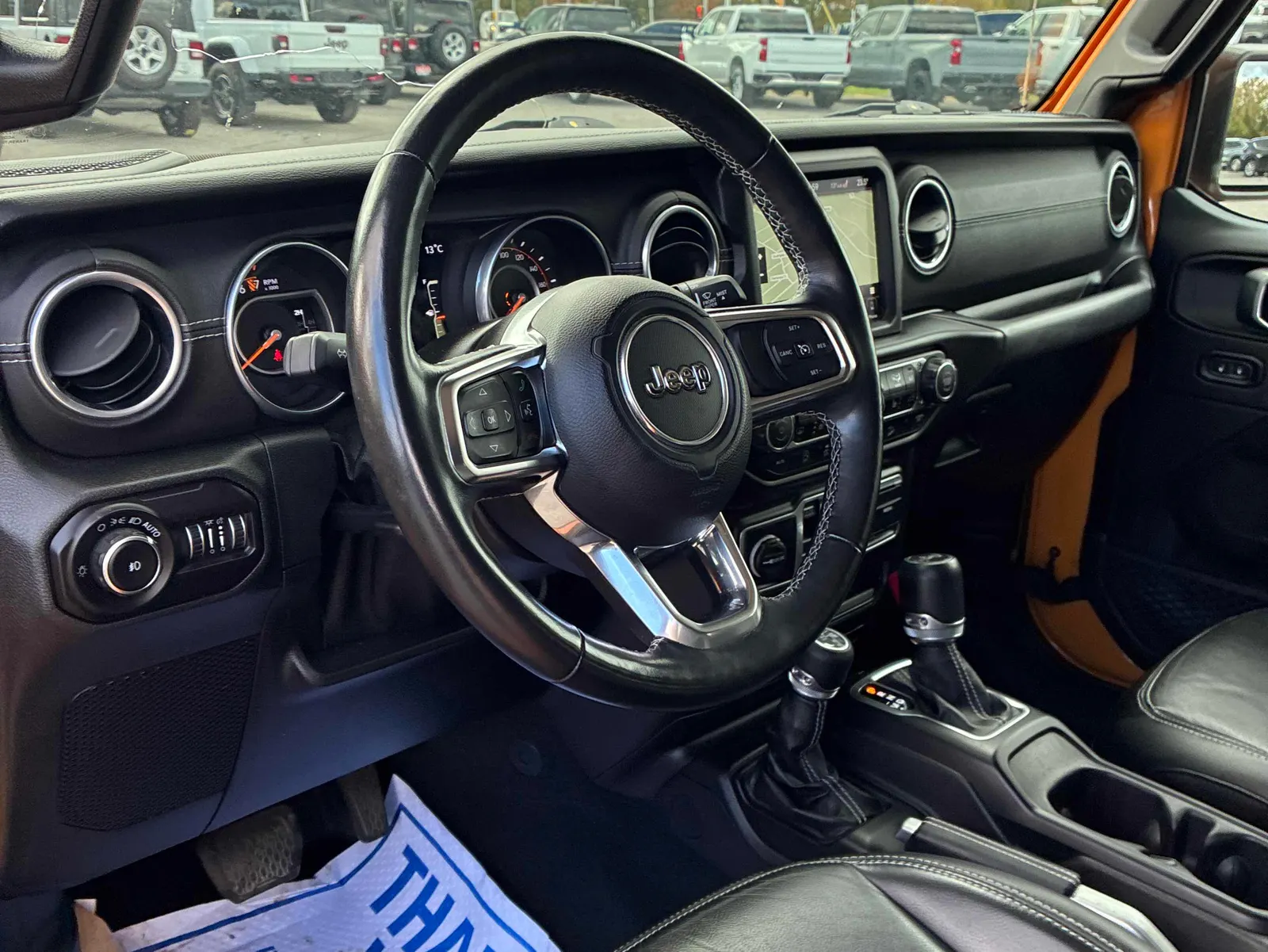 Interior driver side