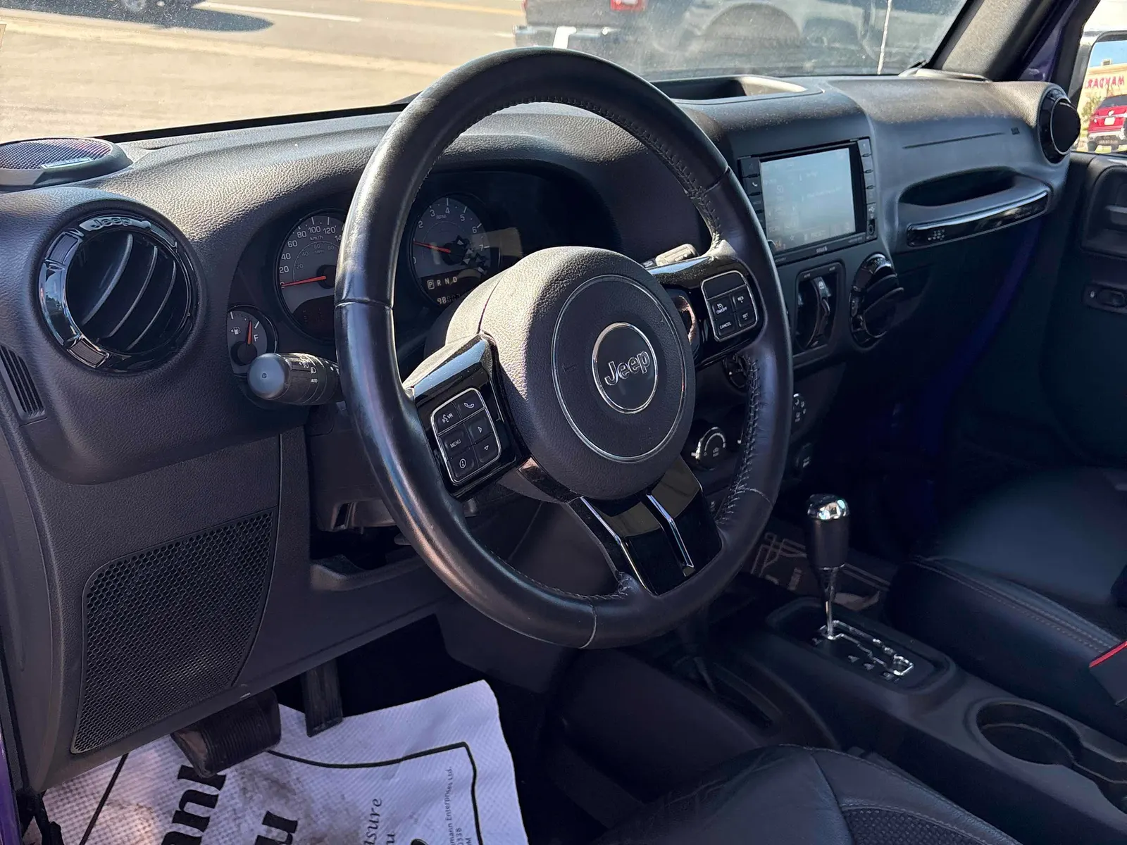 Interior driver side
