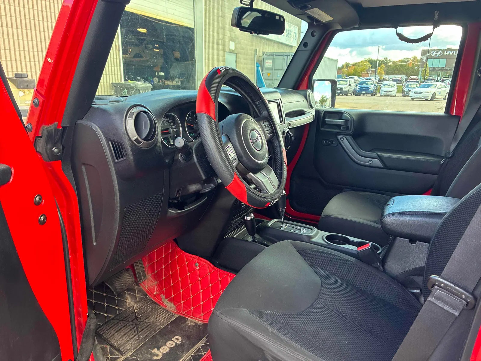 Interior driver side