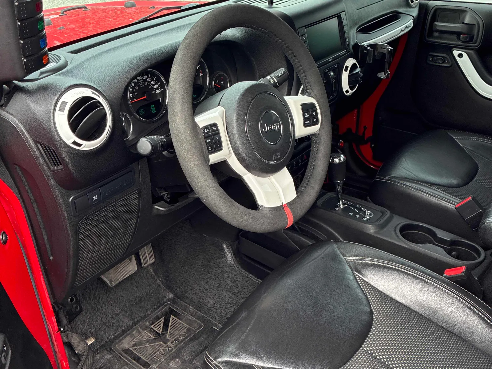Interior driver side
