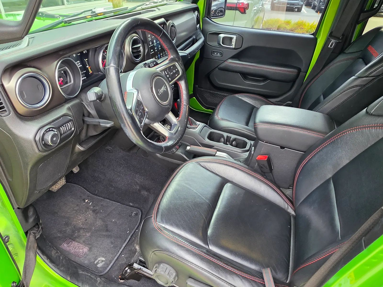 Interior driver side