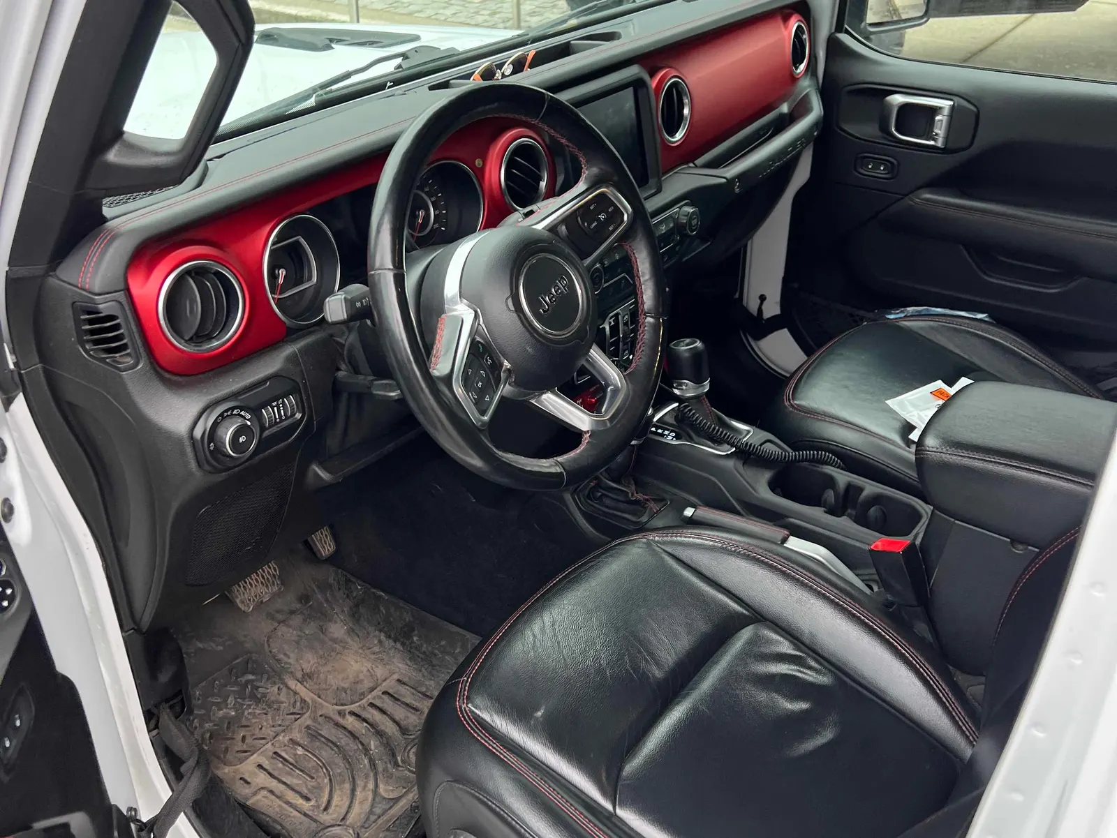 Interior driver side