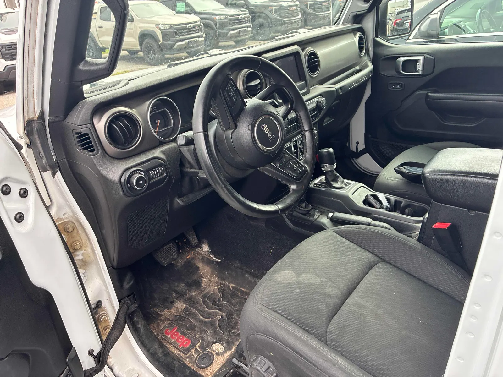 Interior driver side