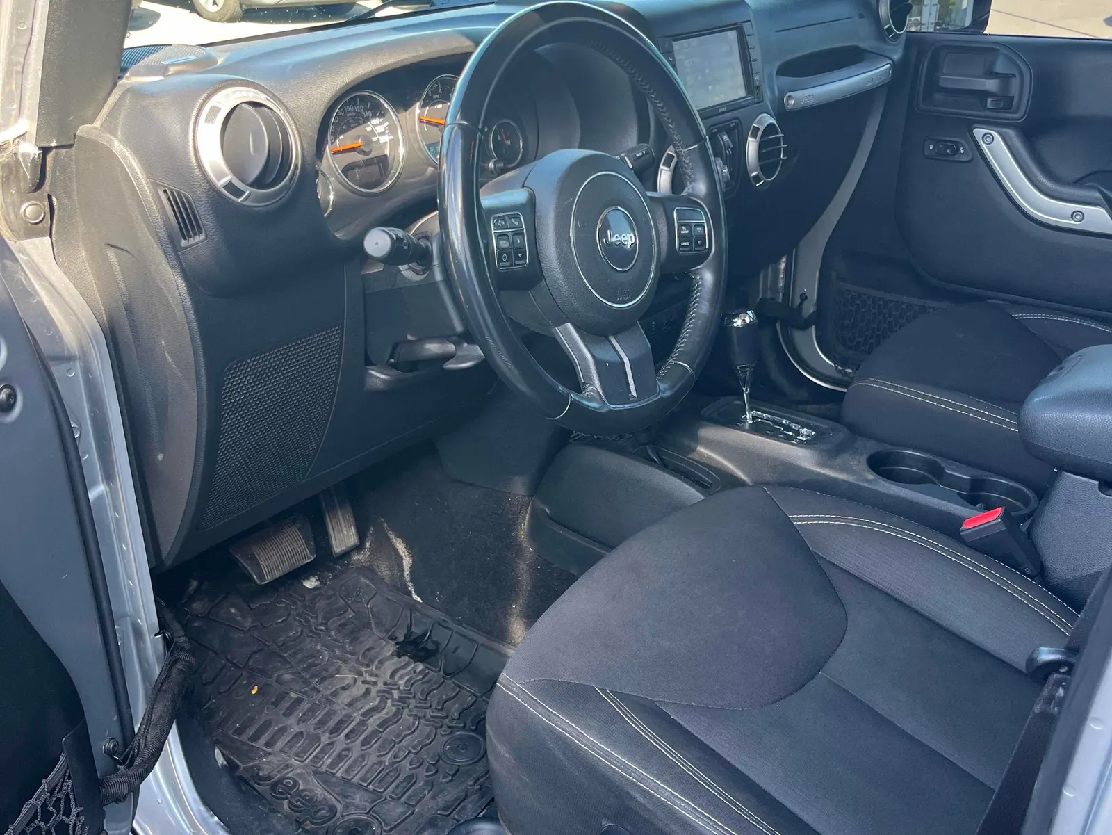 Interior driver side