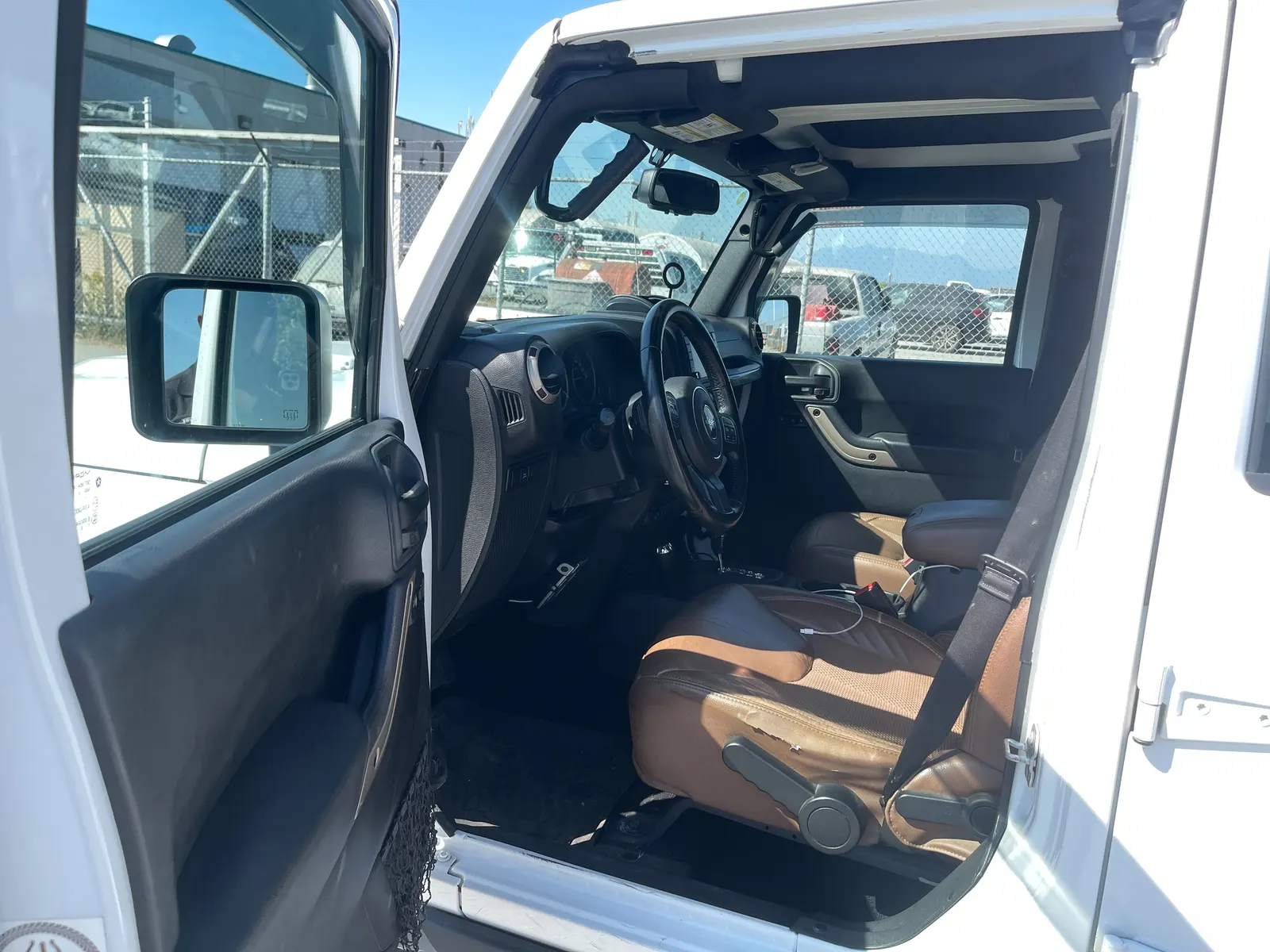 Interior driver side