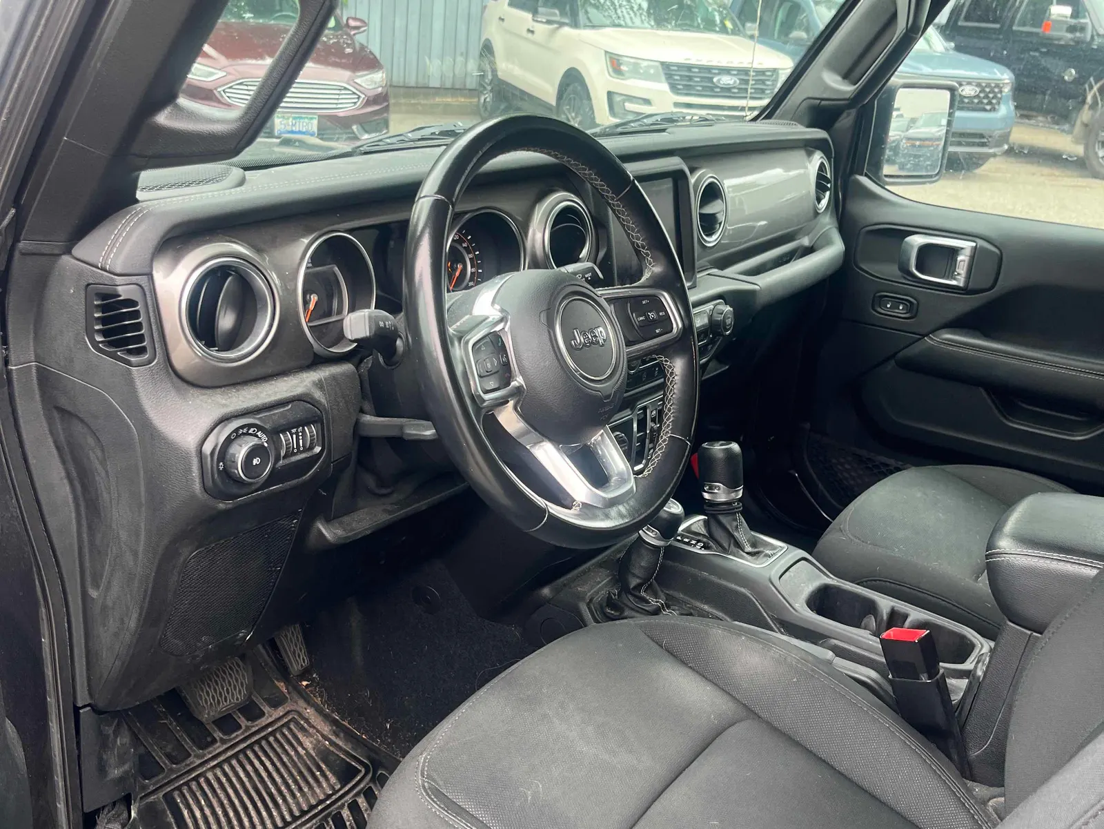 Interior driver side