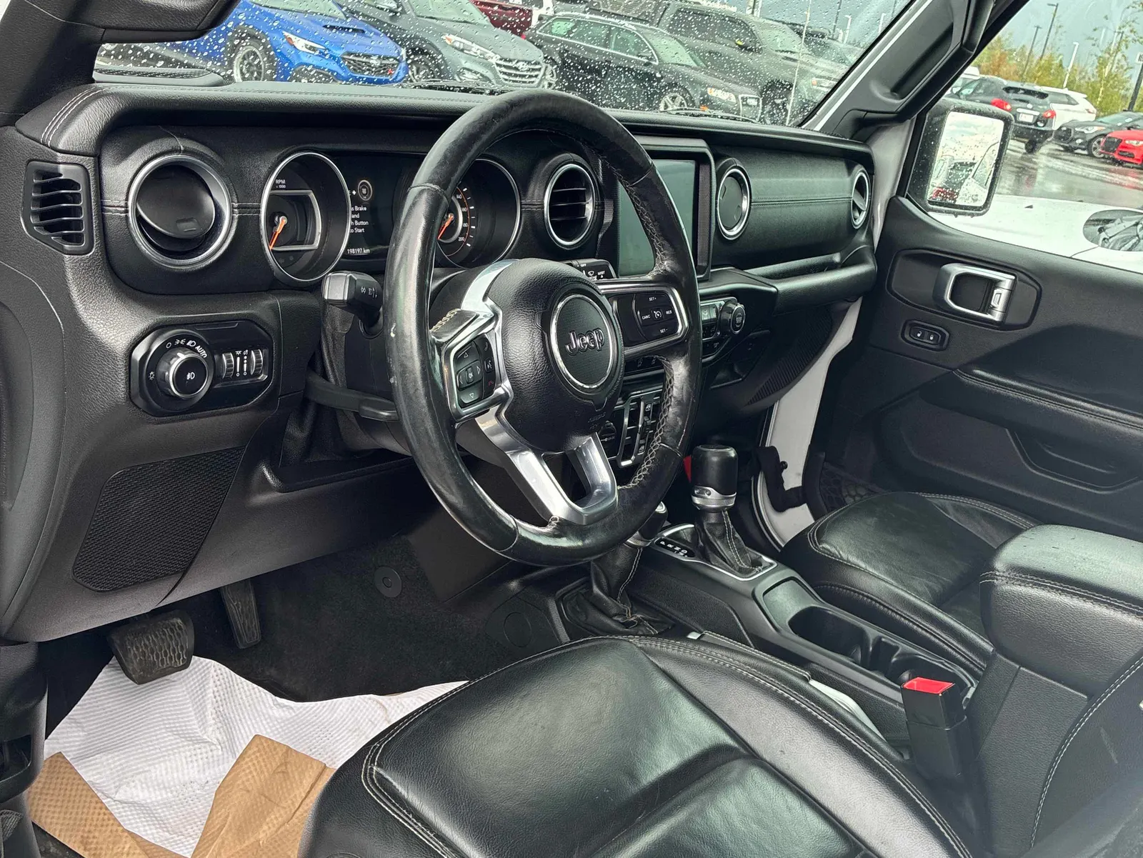 Interior driver side