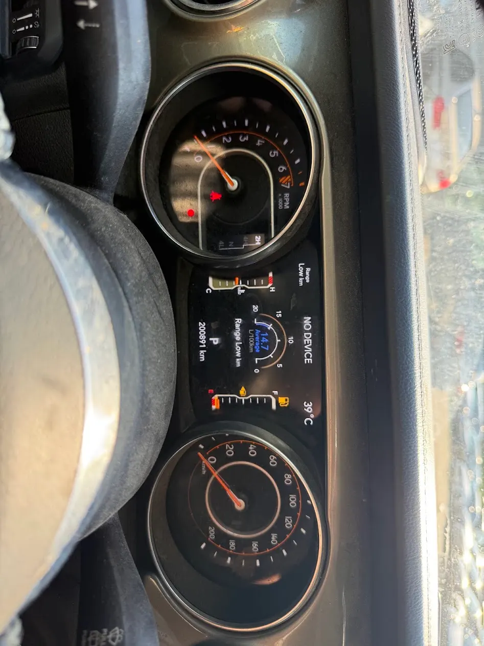 Interior driver side