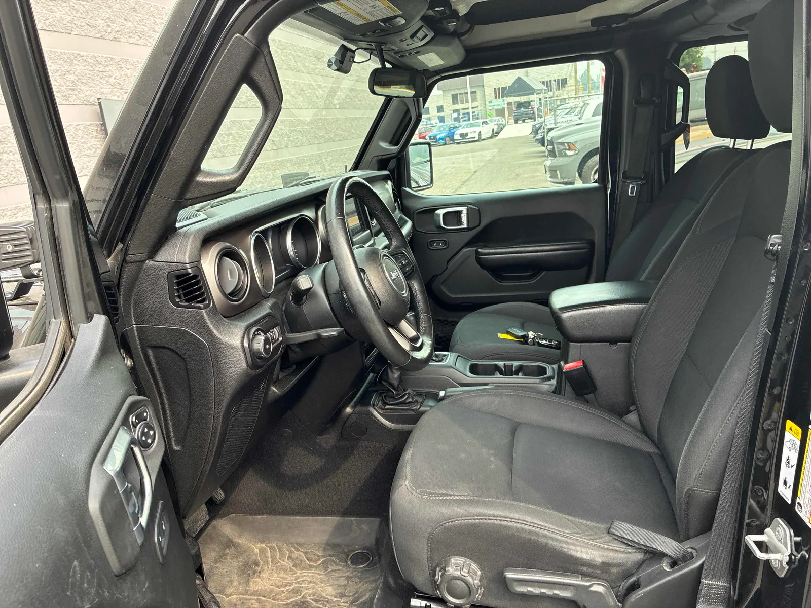 Interior driver side