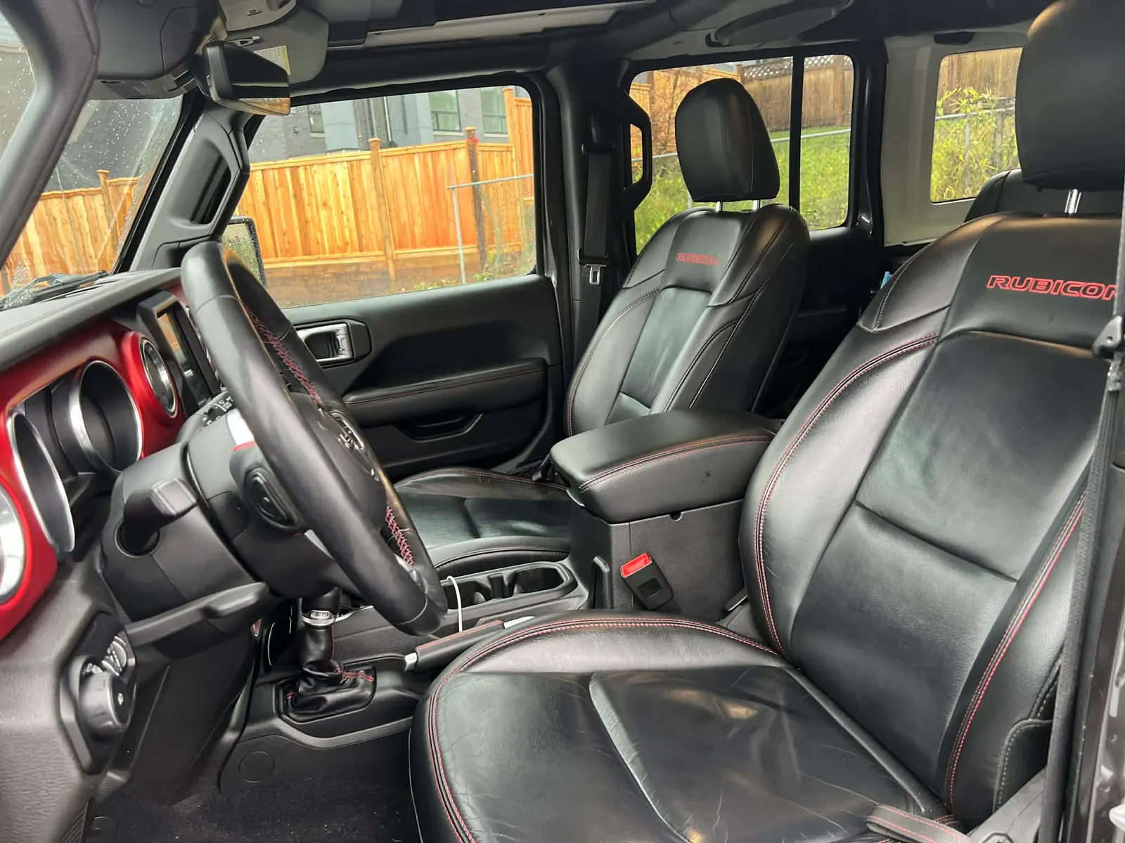 Interior driver side