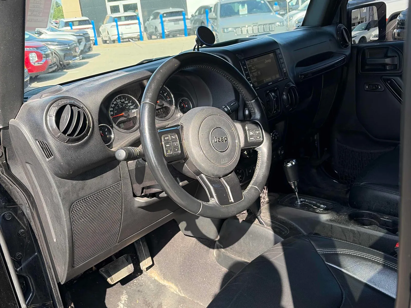 Interior driver side