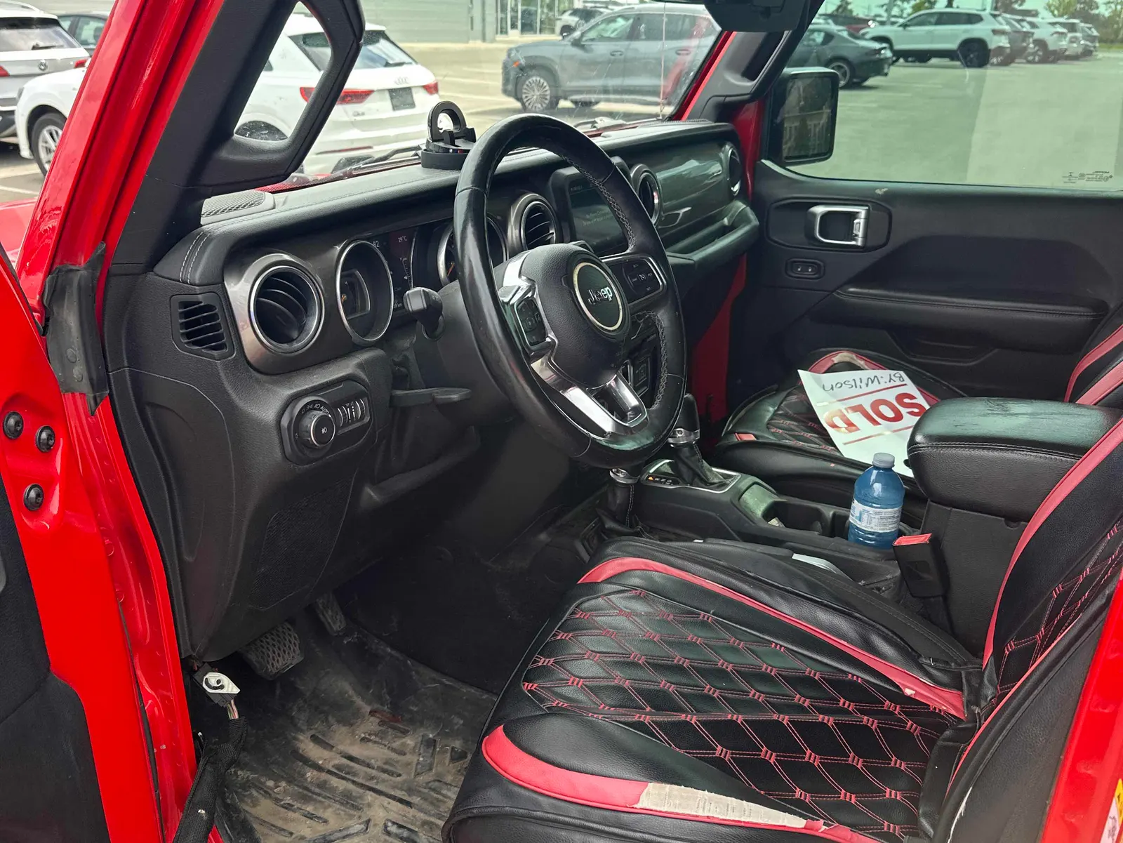 Interior driver side