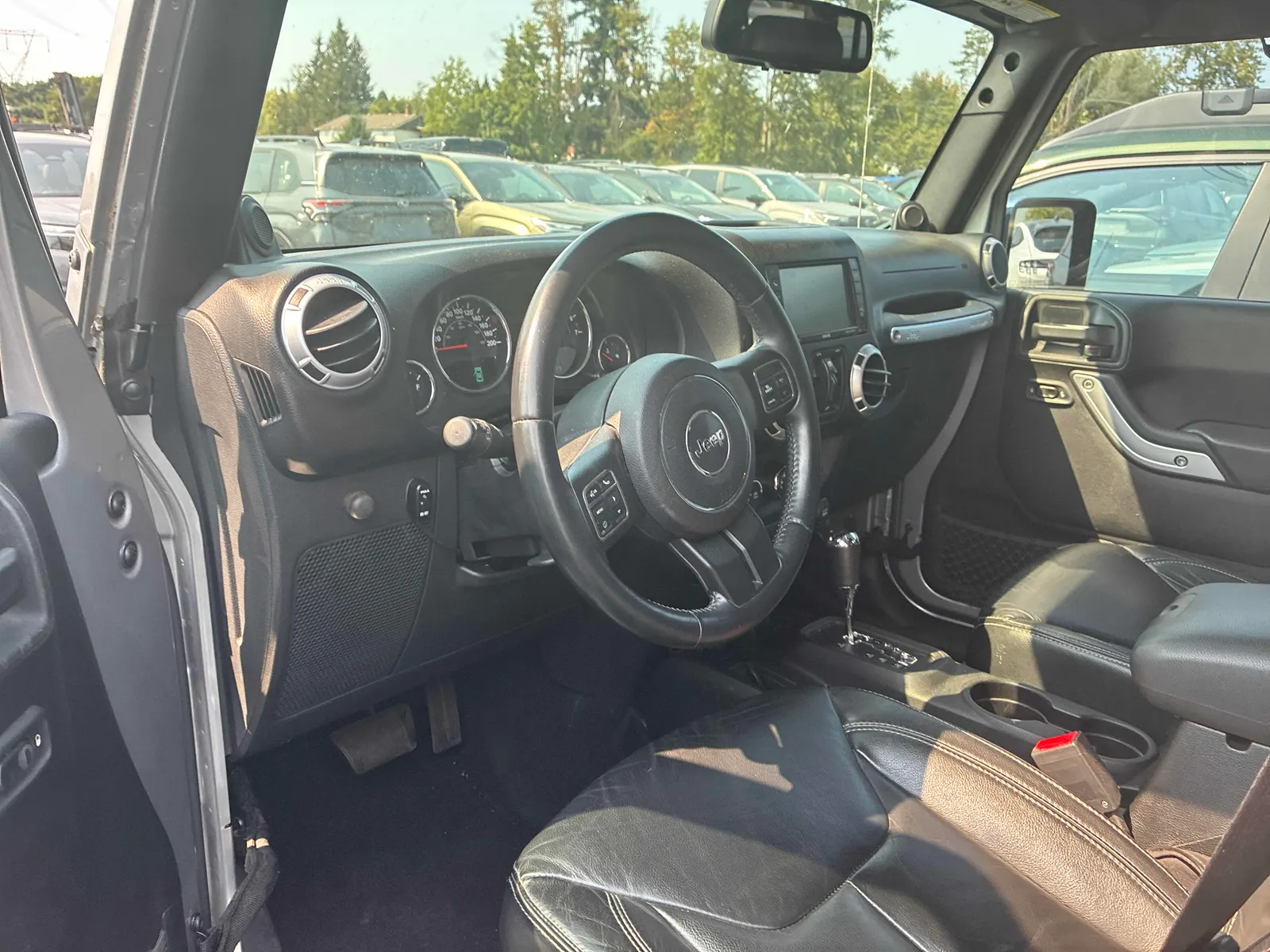 Interior driver side