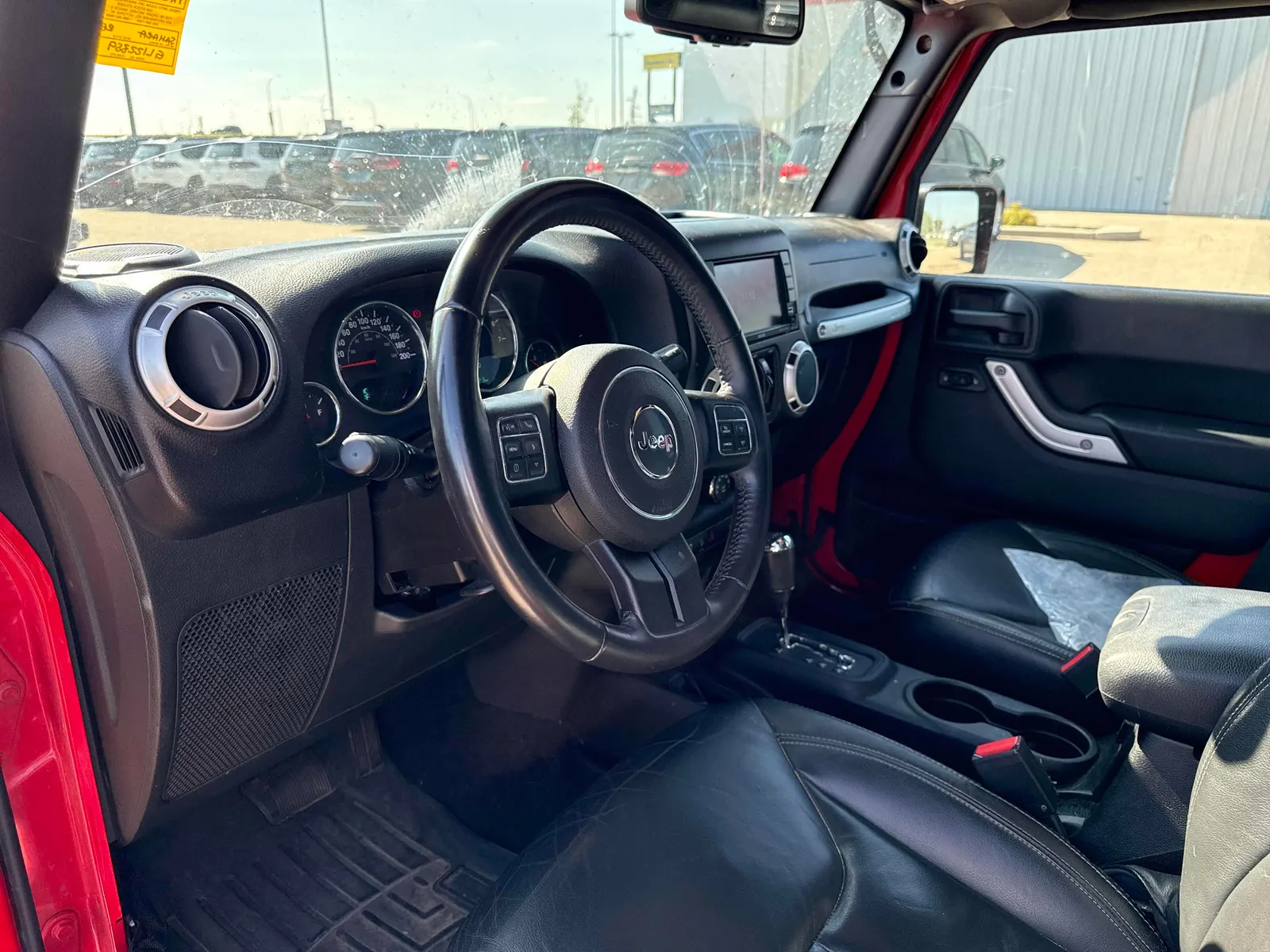 Interior driver side