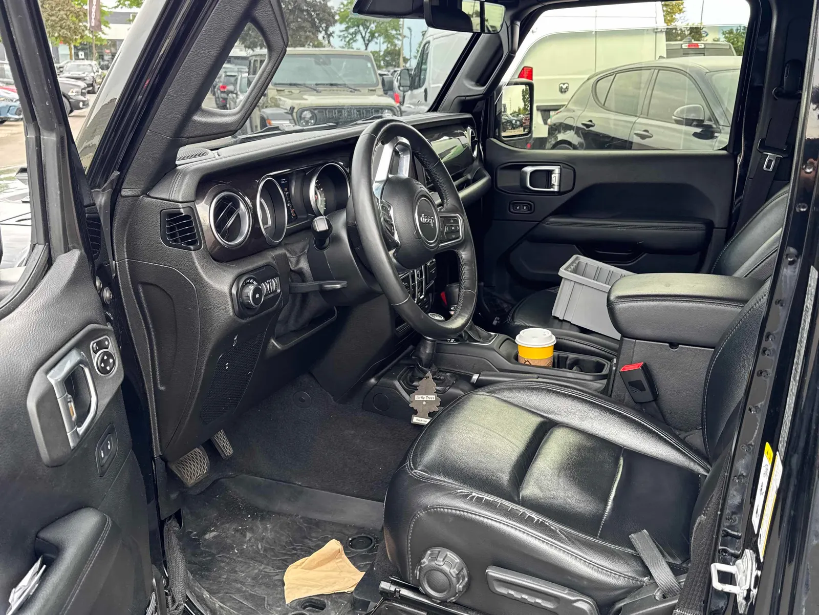 Interior driver side