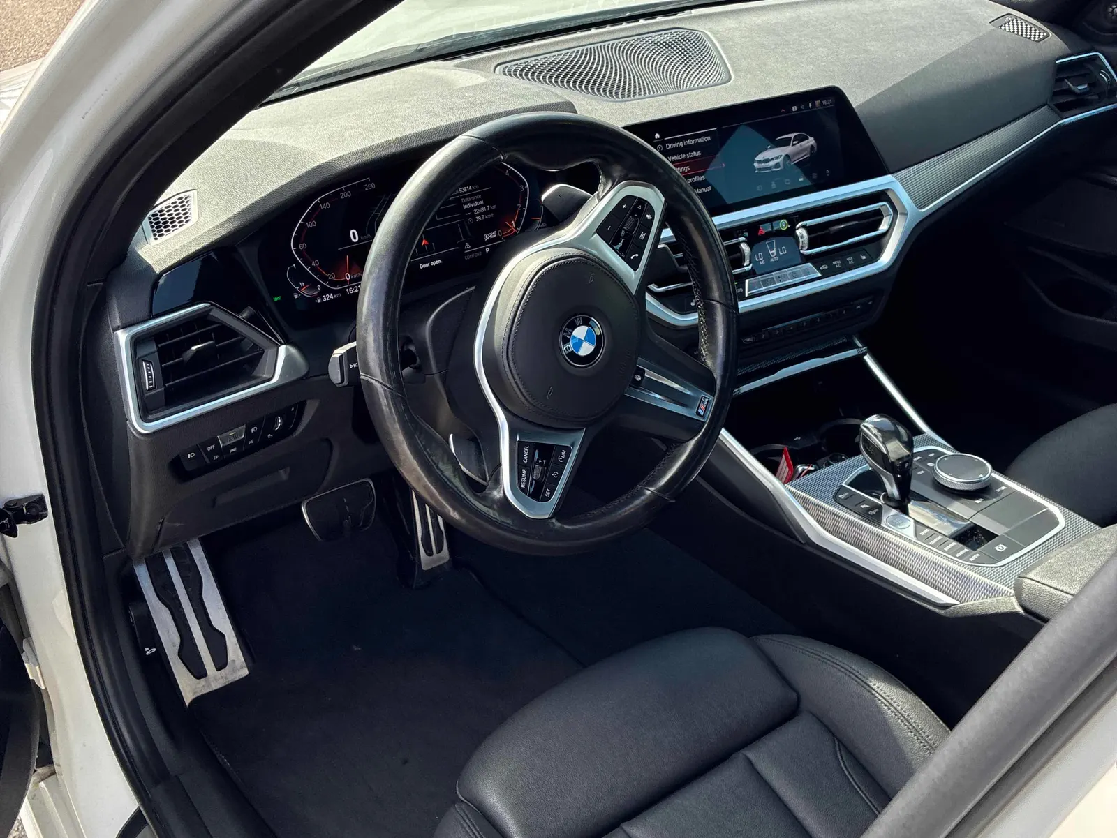 Interior driver side