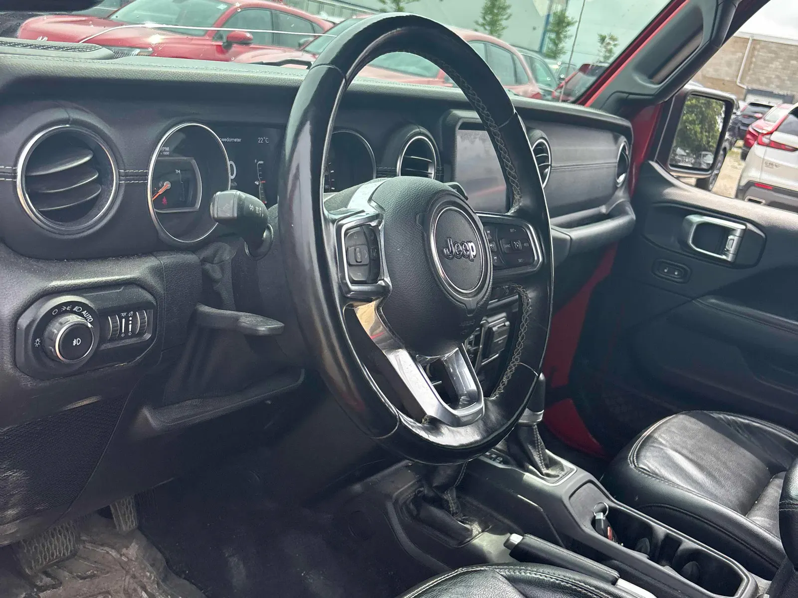 Interior driver side