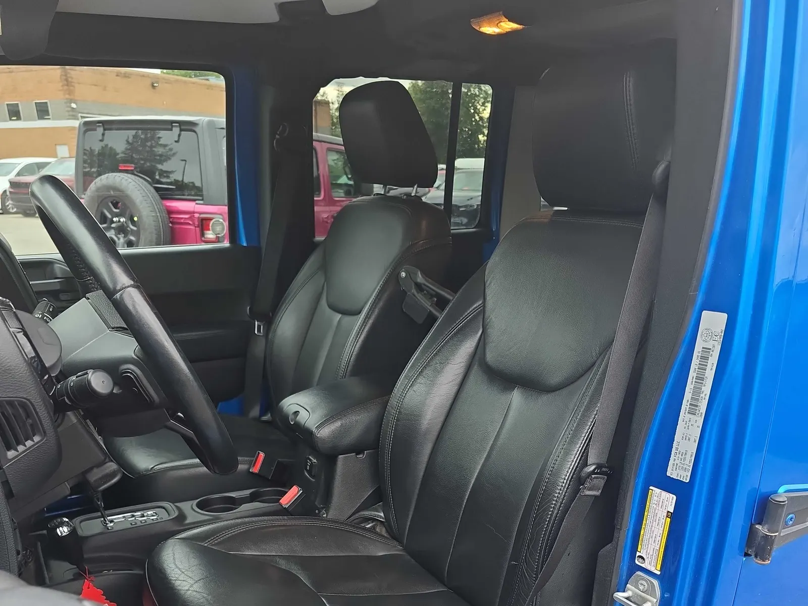 Interior driver side