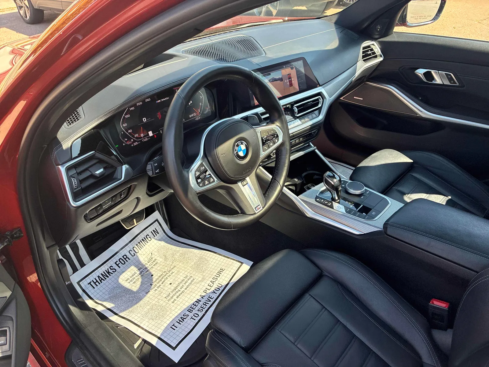 Interior driver side