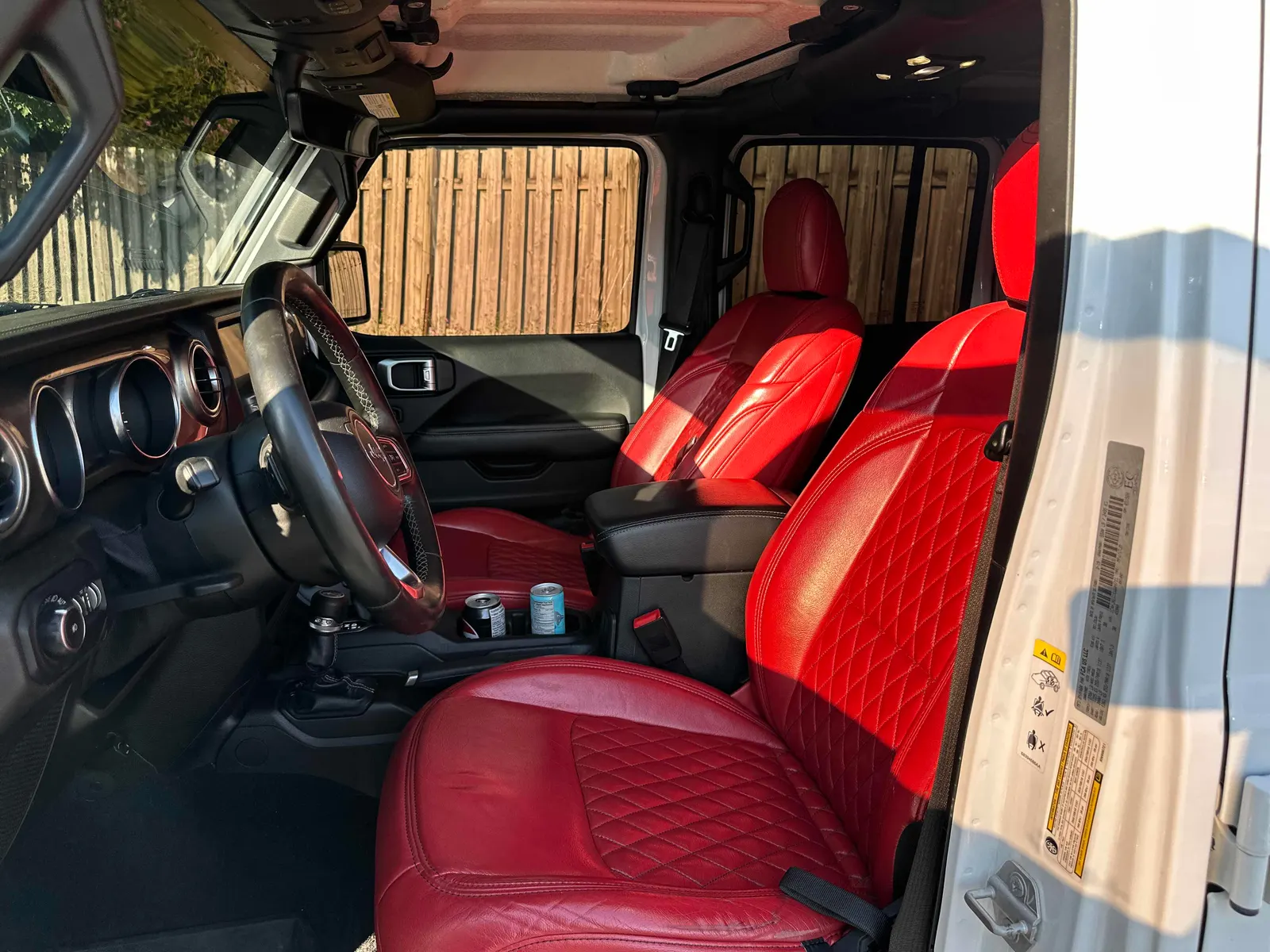 Interior driver side